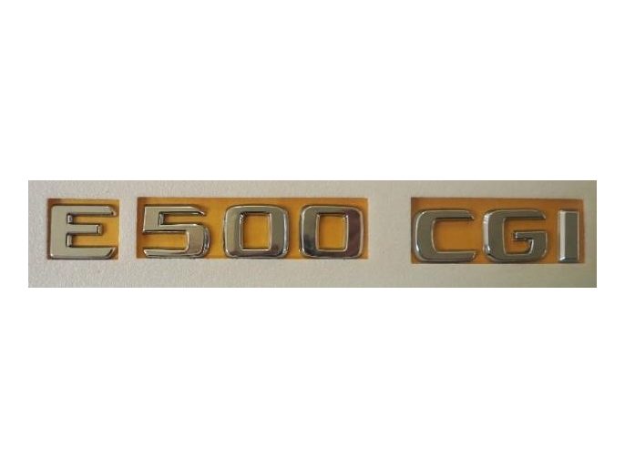 Mercedes Benz E 500 CGI Yazısı