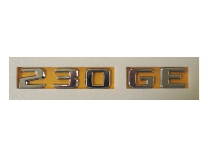Mercedes Benz 230 GE Yazısı