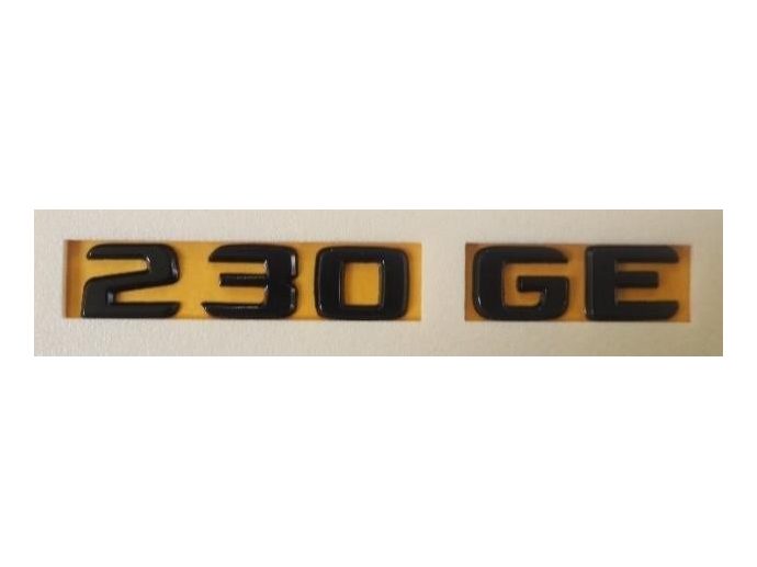 Mercedes Benz 230 GE Yazısı