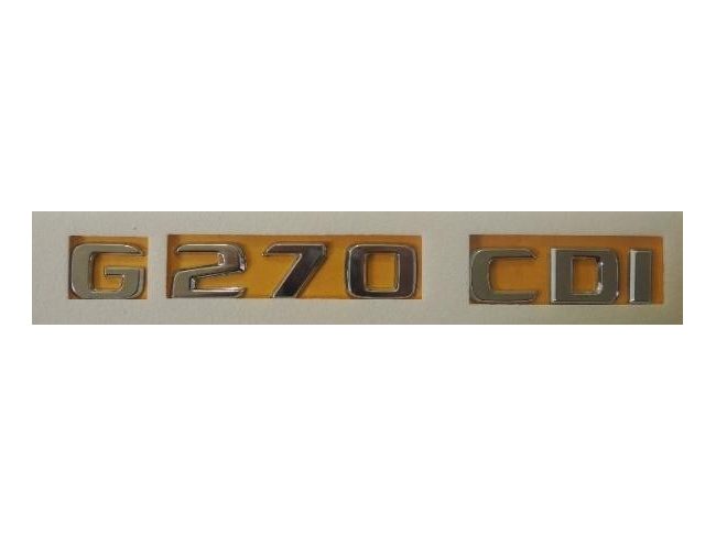 Mercedes Benz G 270 CDI Yazısı