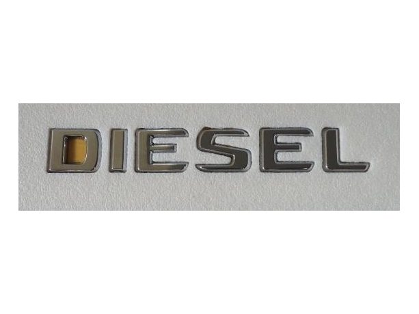 Mercedes Benz Diesel Yazısı