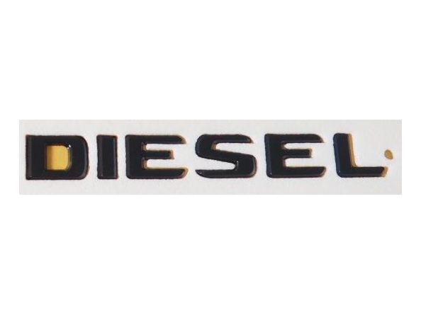 Mercedes Benz Diesel Yazısı