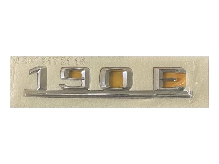 Yazı 190E (çubuklu Eski Model) – Mercedes