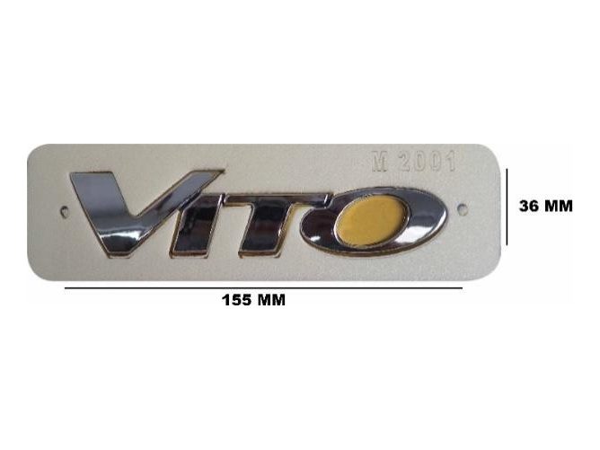 Yazı Vito Nikel (büyük) – Mercedes