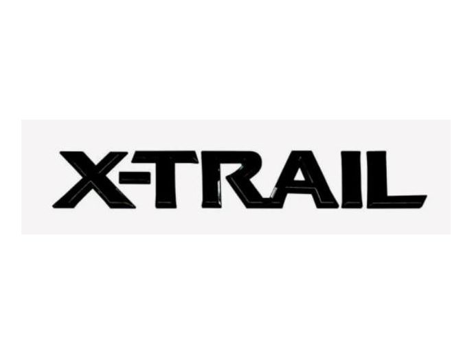 Yazı X-Trail Siyah (2,8*21 CM) – Nissan - X-Trail