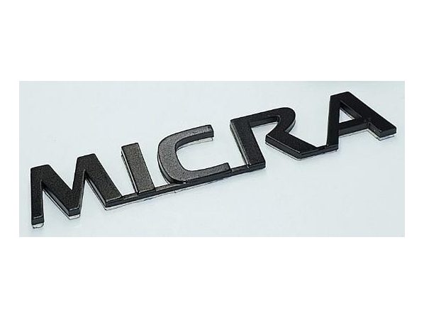 Yazı Micra (E.M.) Siyah – Nissan