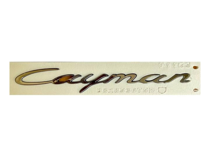 Yazı Cayman (crom) – Porsche