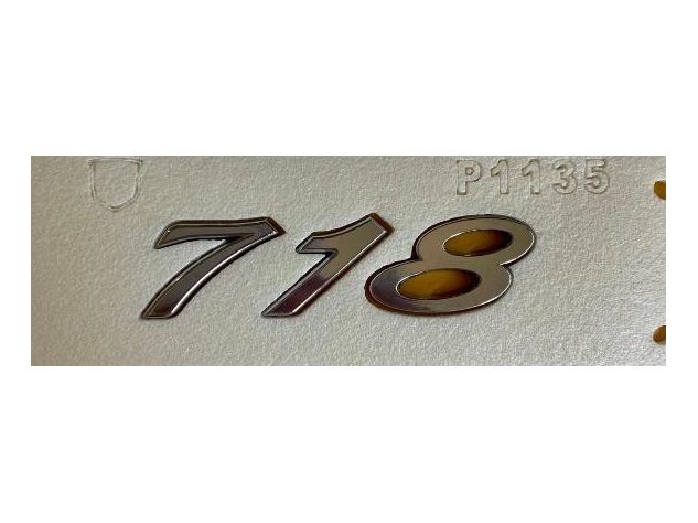 Yazı 718 (crom) – Porsche