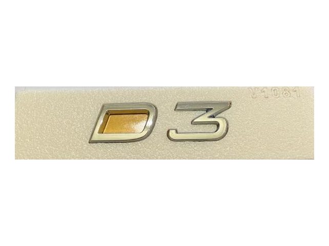 Yazı D3 (krom) – Volvo