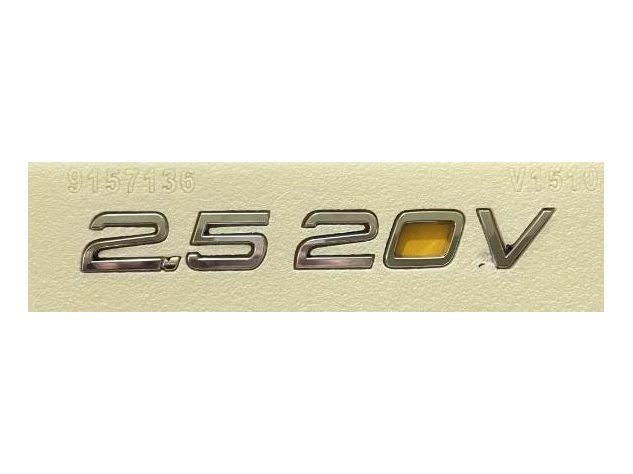 Yazı 2.5 20V (krom) – Volvo