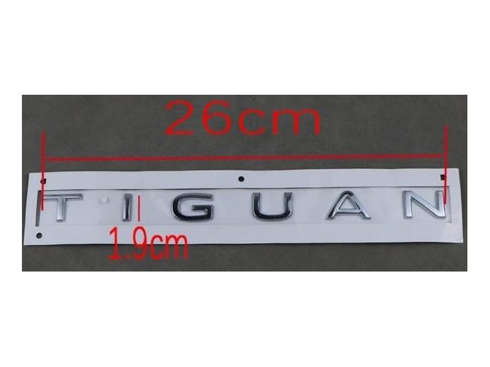 Yazı Tiguan 1.9-26 Cm Büyük Krom