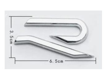 Yazı R 3.5-65 Cm Büyük Krom – Volkswagen