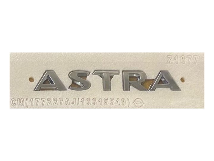 Yazı Astra – Opel-Astra J