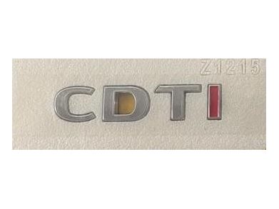 Yazı Cdti TEK Kırmızı Y.M – Opel