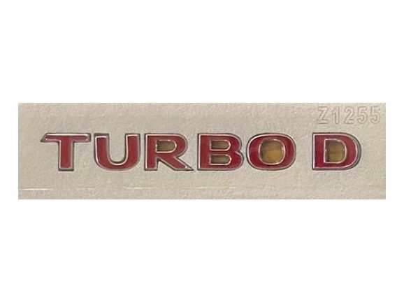 Yazı Turbo D Kırmızı Y.M – Opel