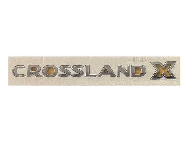 Yazı Crossland X – Opel- Crossland